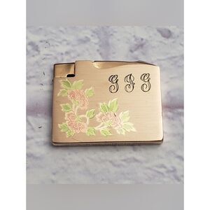 VINTAGE 1950s ELGIN AMERICAN Lighter Collectible Monogram